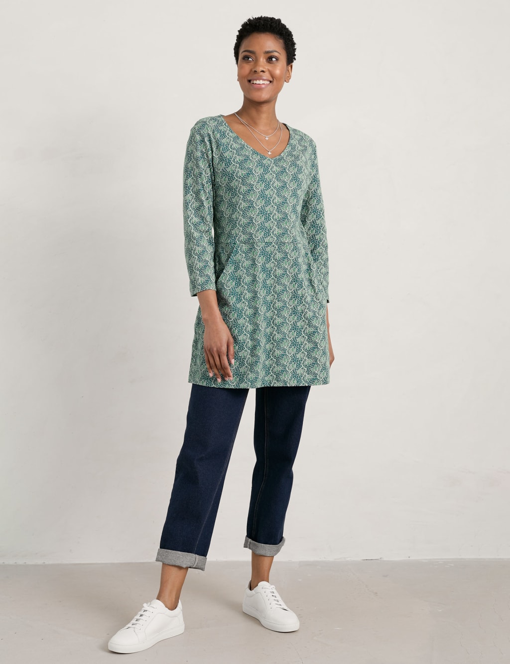 Organic Cotton Printed Tunic image 1