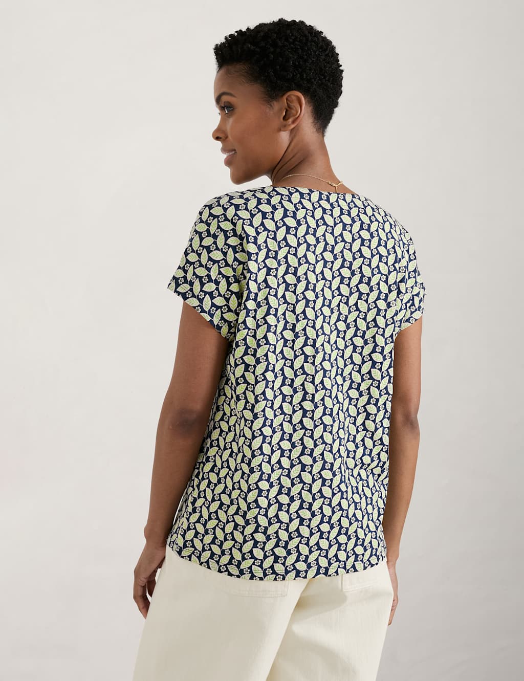 Organic Cotton Floral Top image 3