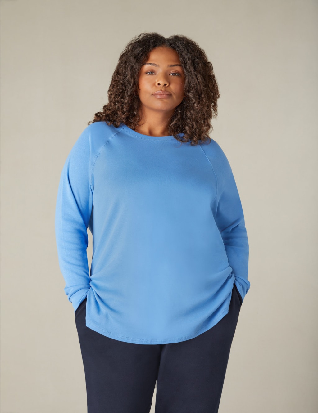 Round neck on sale tops for ladies
