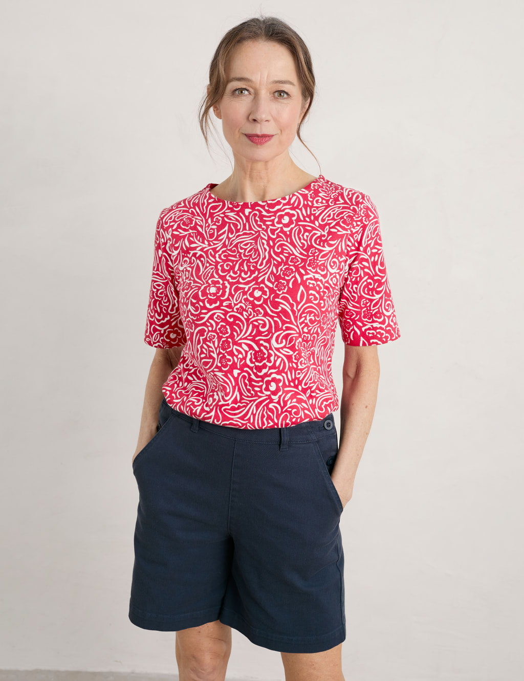 Organic Cotton Floral T-Shirt image 2