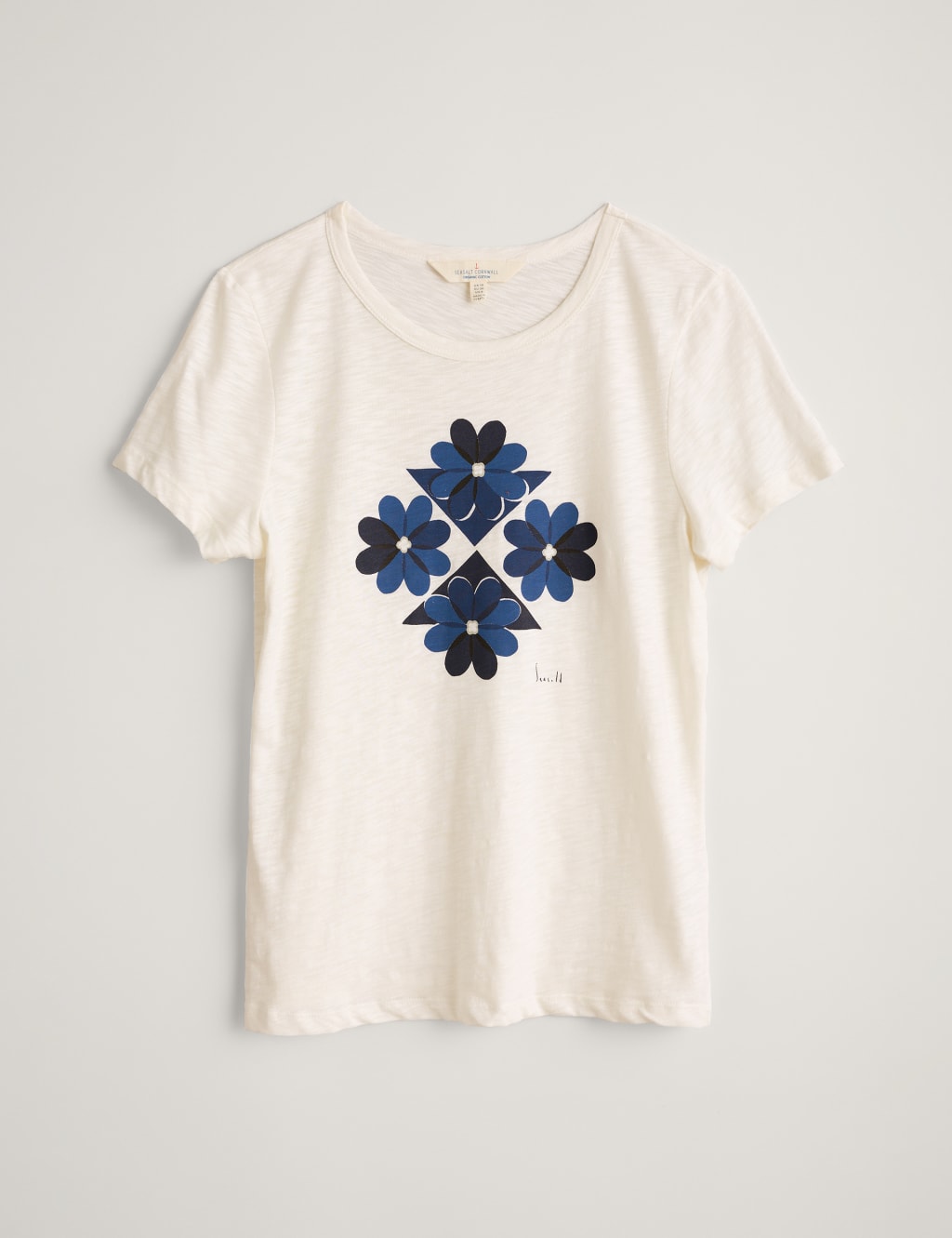 Organic Cotton Floral T-Shirt image 2