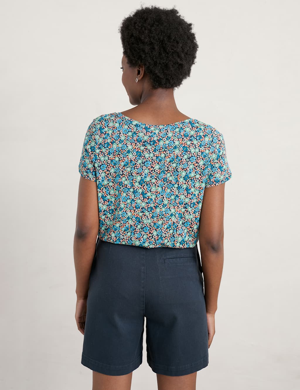 Organic Cotton Floral Top image 3