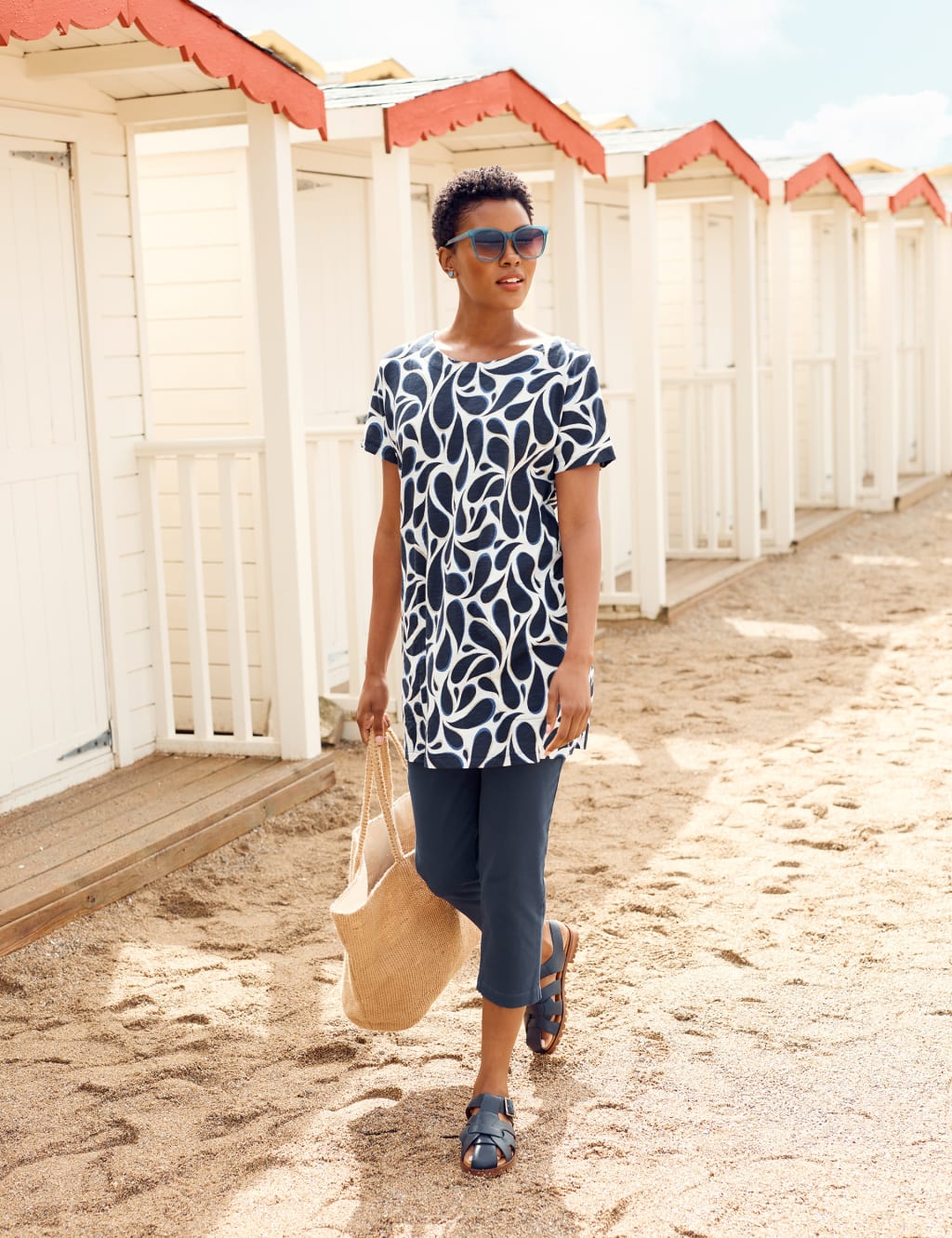 Organic Cotton Printed Tunic image 2
