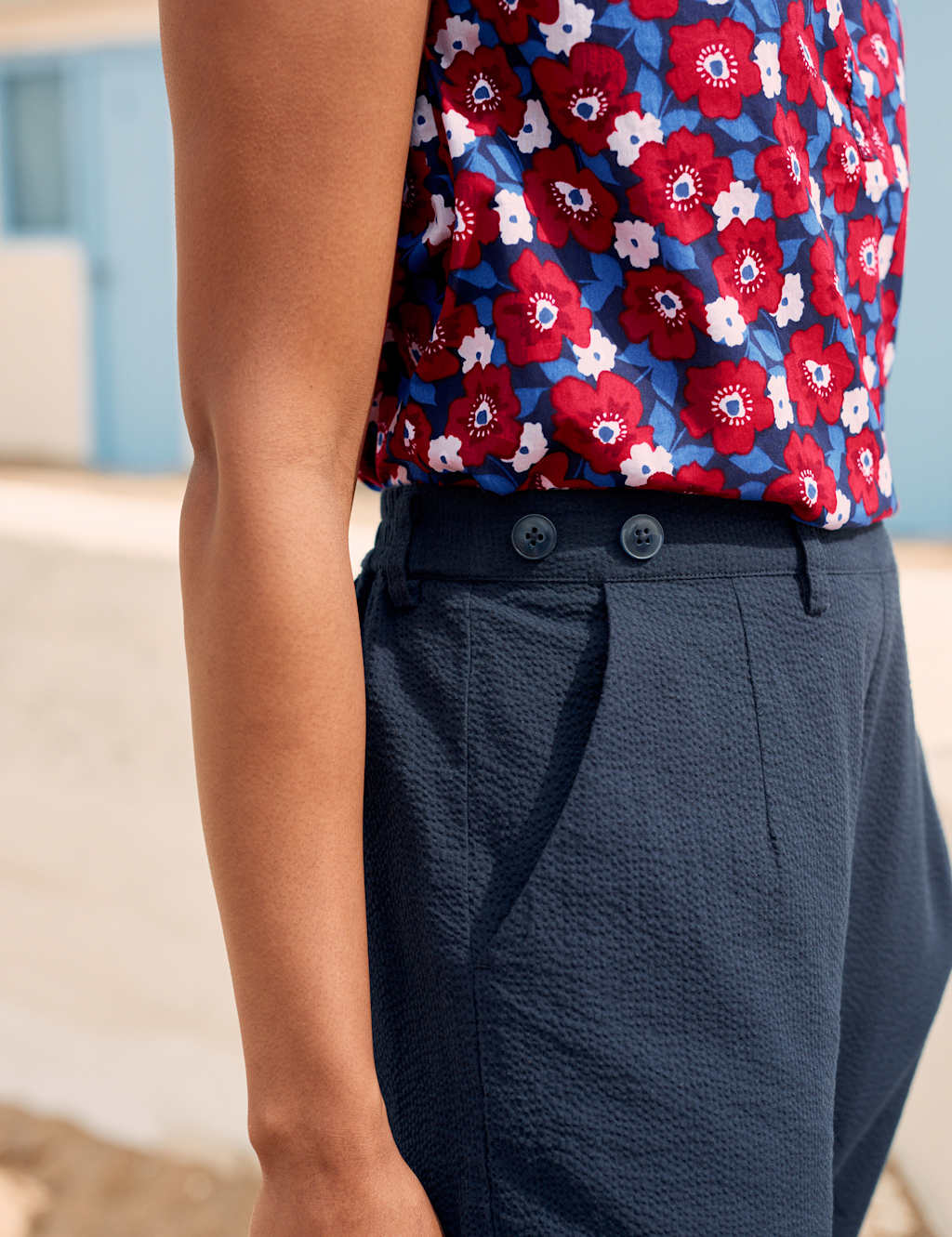 Organic Cotton Floral Vest image 8