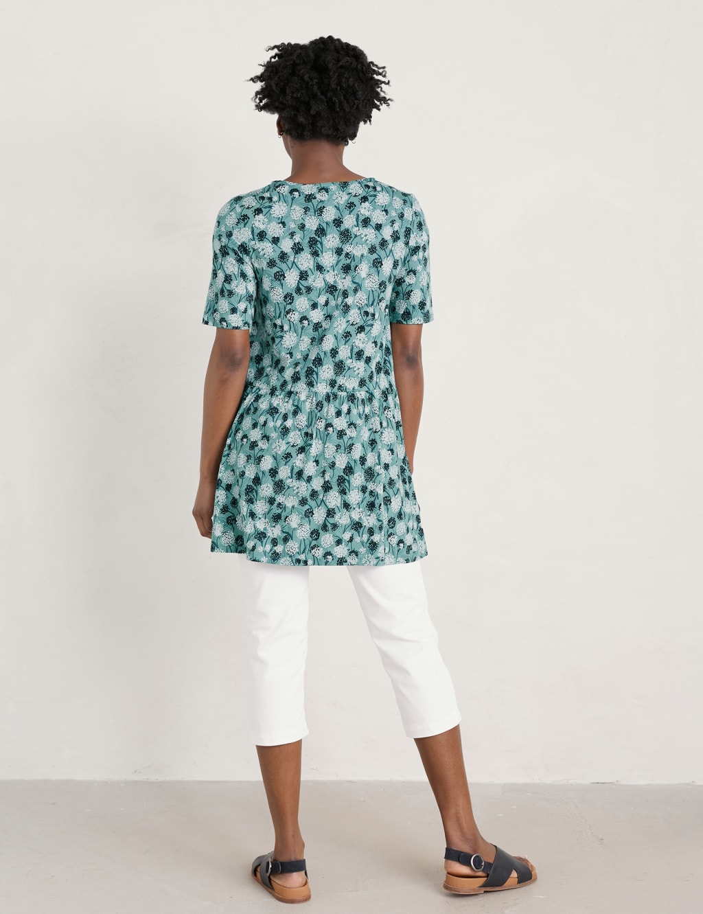 Saffron Rise Short Sleeve Tunic image 3