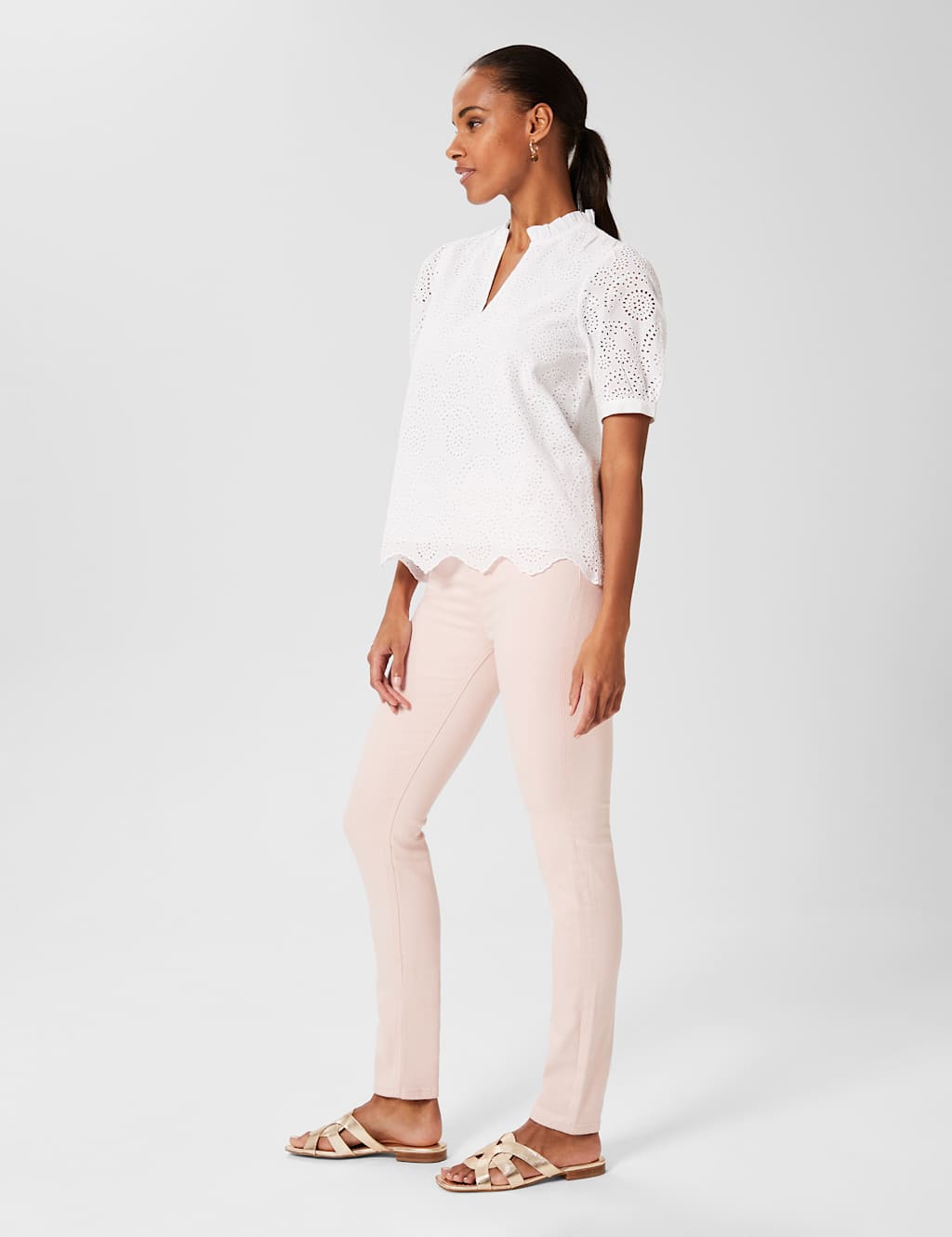Skinny Ankle Grazer Jeans image 2