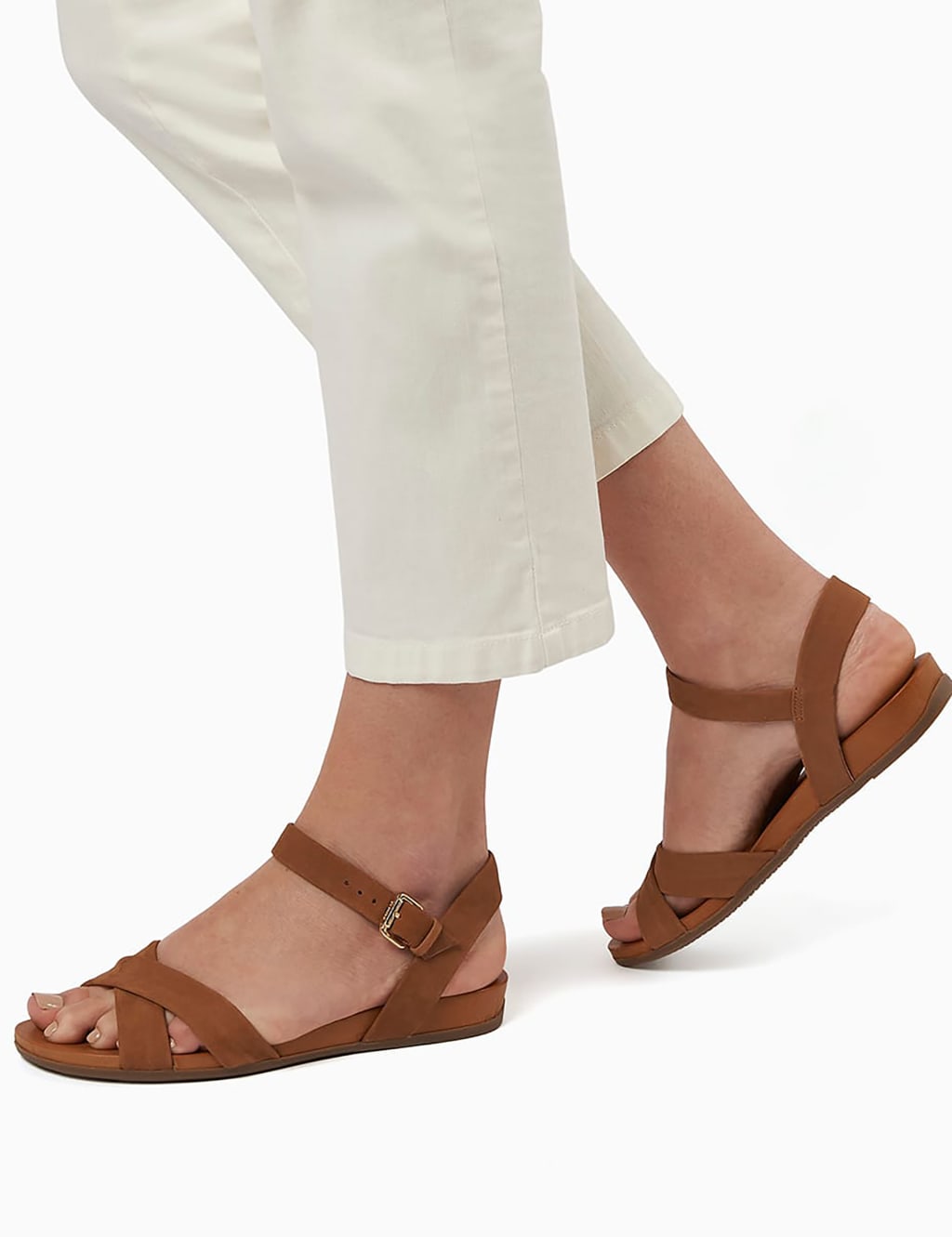 Womens brown sandals online