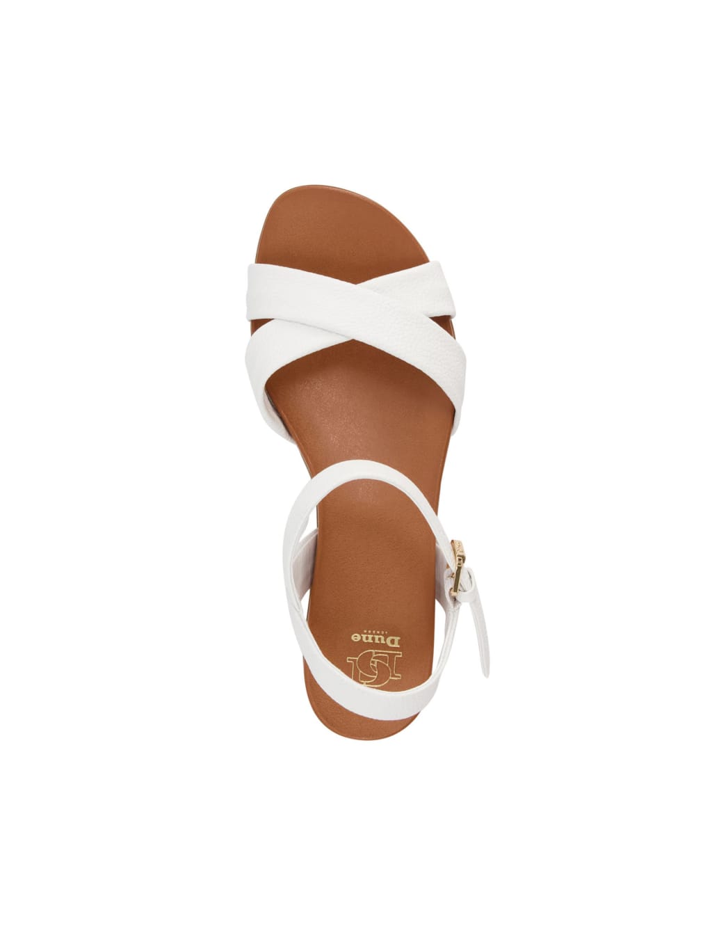 Marks and spencer white sandals top