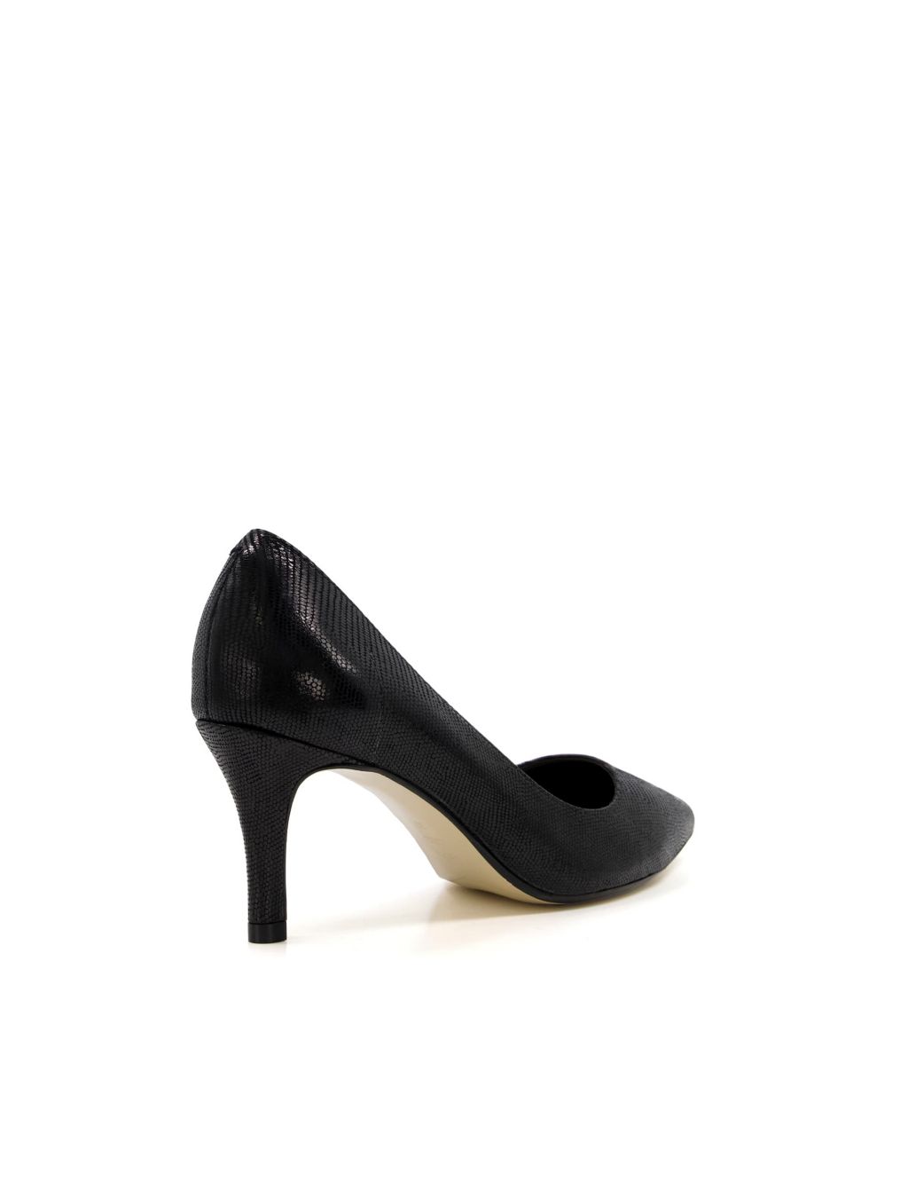 Andina Leather Stiletto Heel Court Shoes image 4