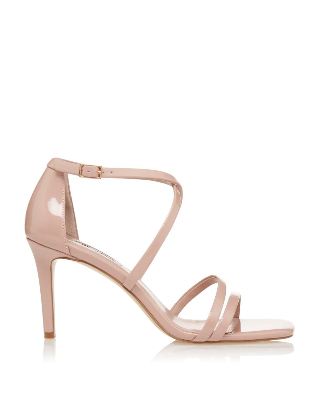 Leather Strappy Square Toe Sandals image 2