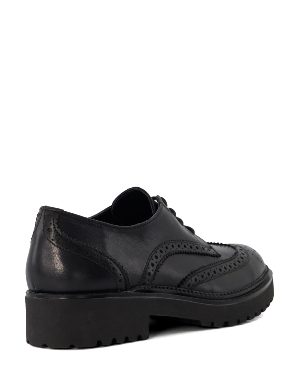 Leather Chunky Lace Up Brogues image 4