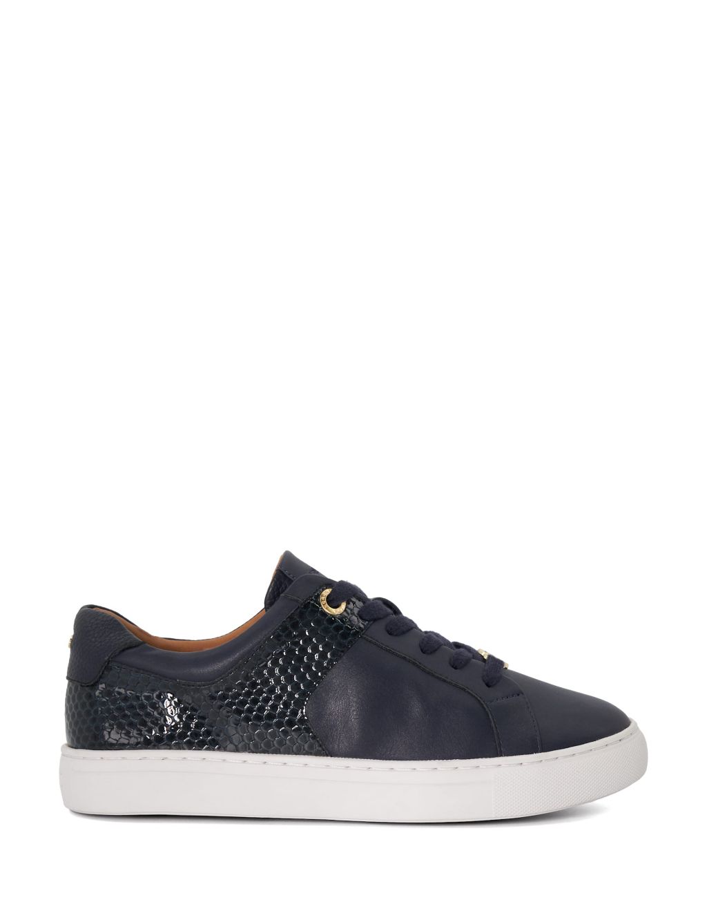 Lace Up Eyelet Detail Trainers image 1