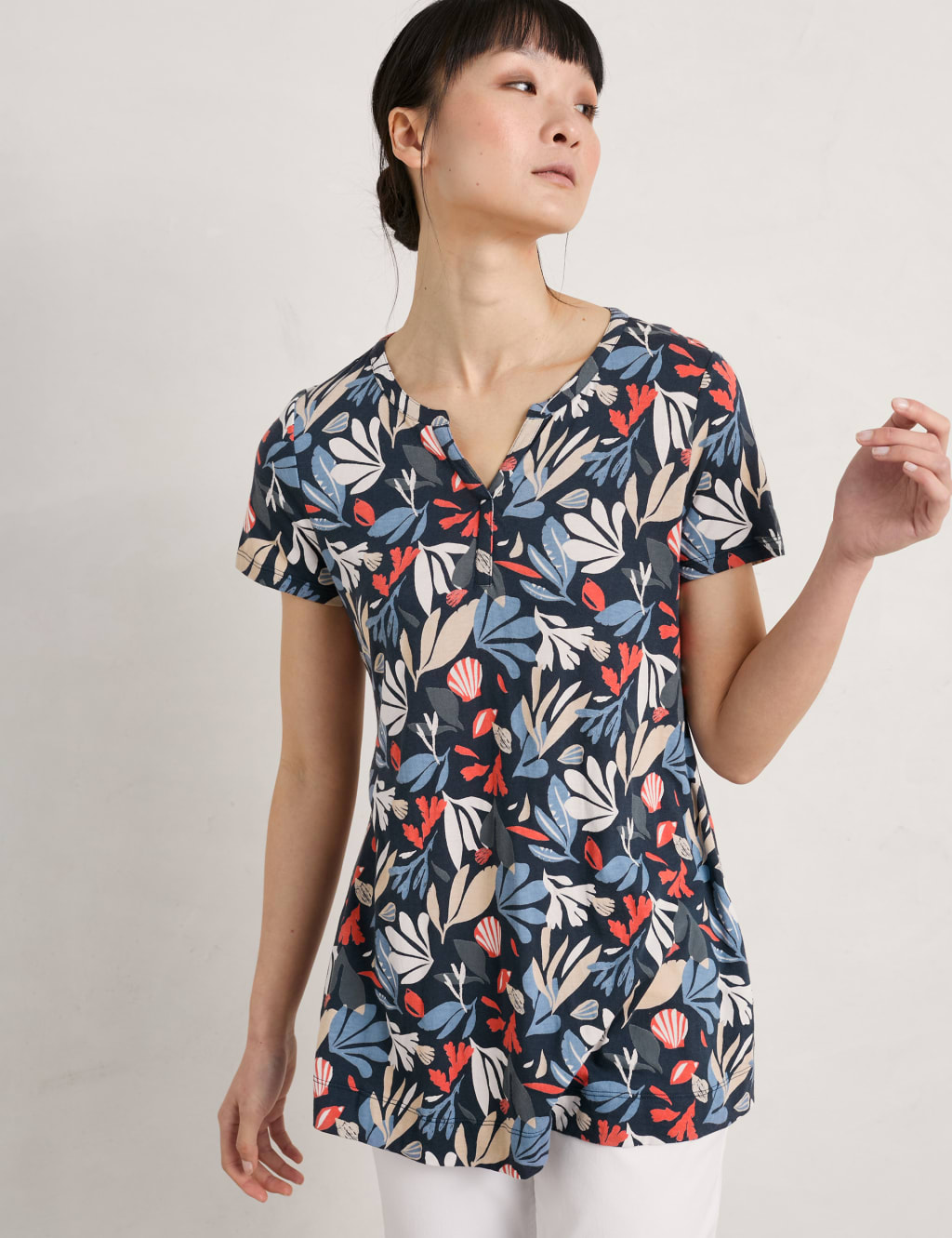 Cotton Rich Printed Tunic image 2