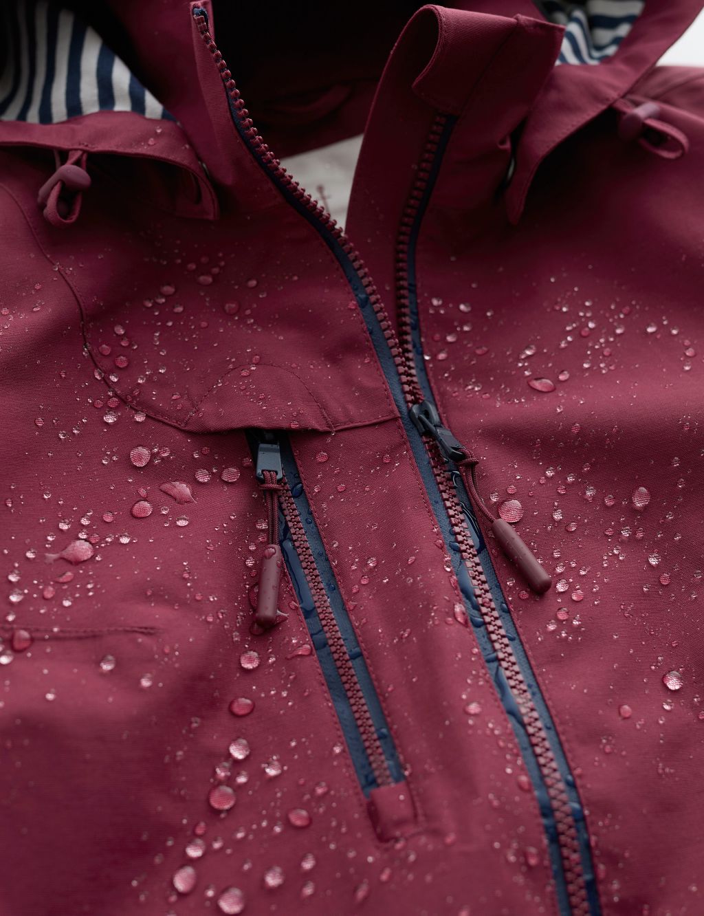 Cotton Rich Waterproof Hooded Parka Coat image 4