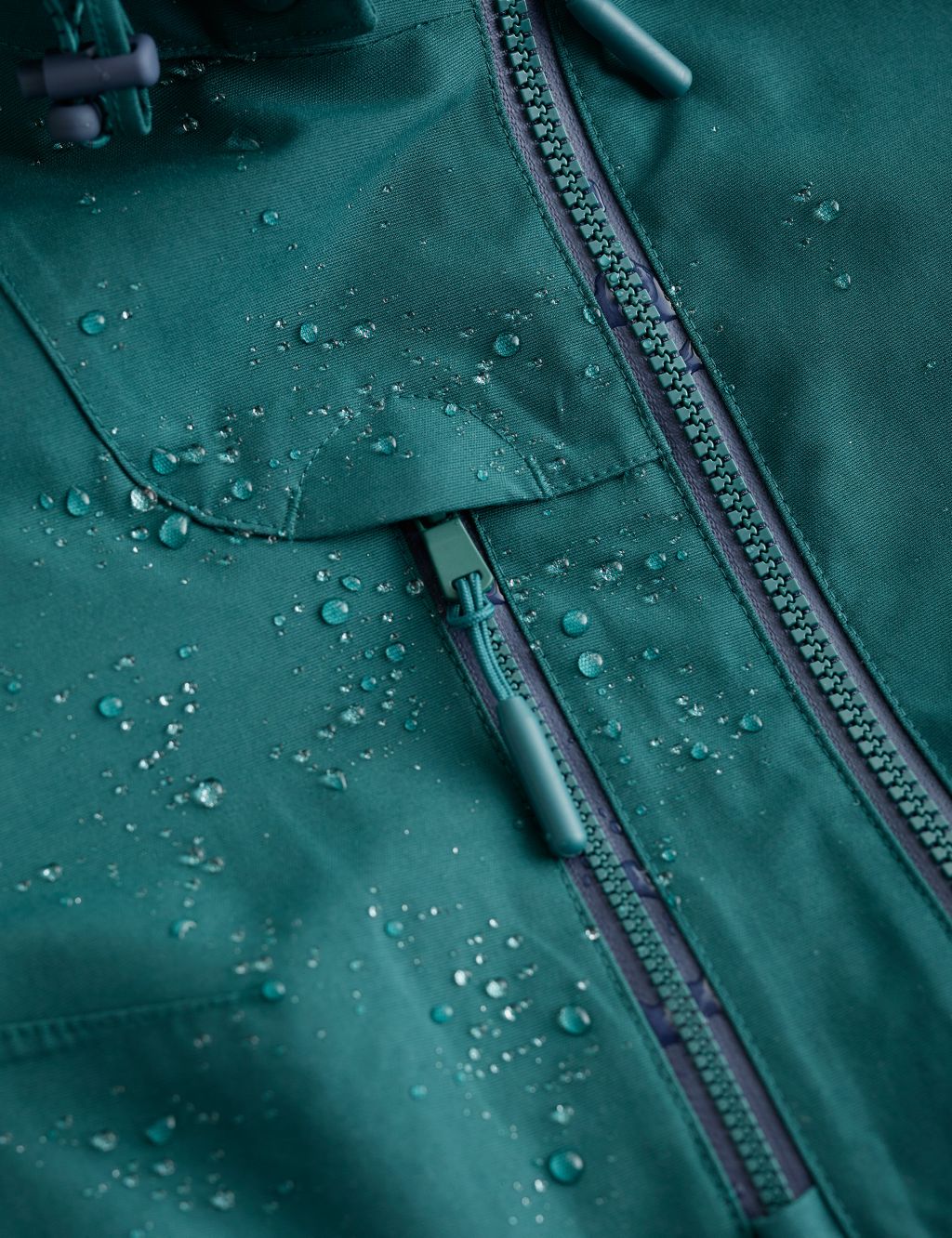 Cotton Rich Waterproof Hooded Raincoat image 5