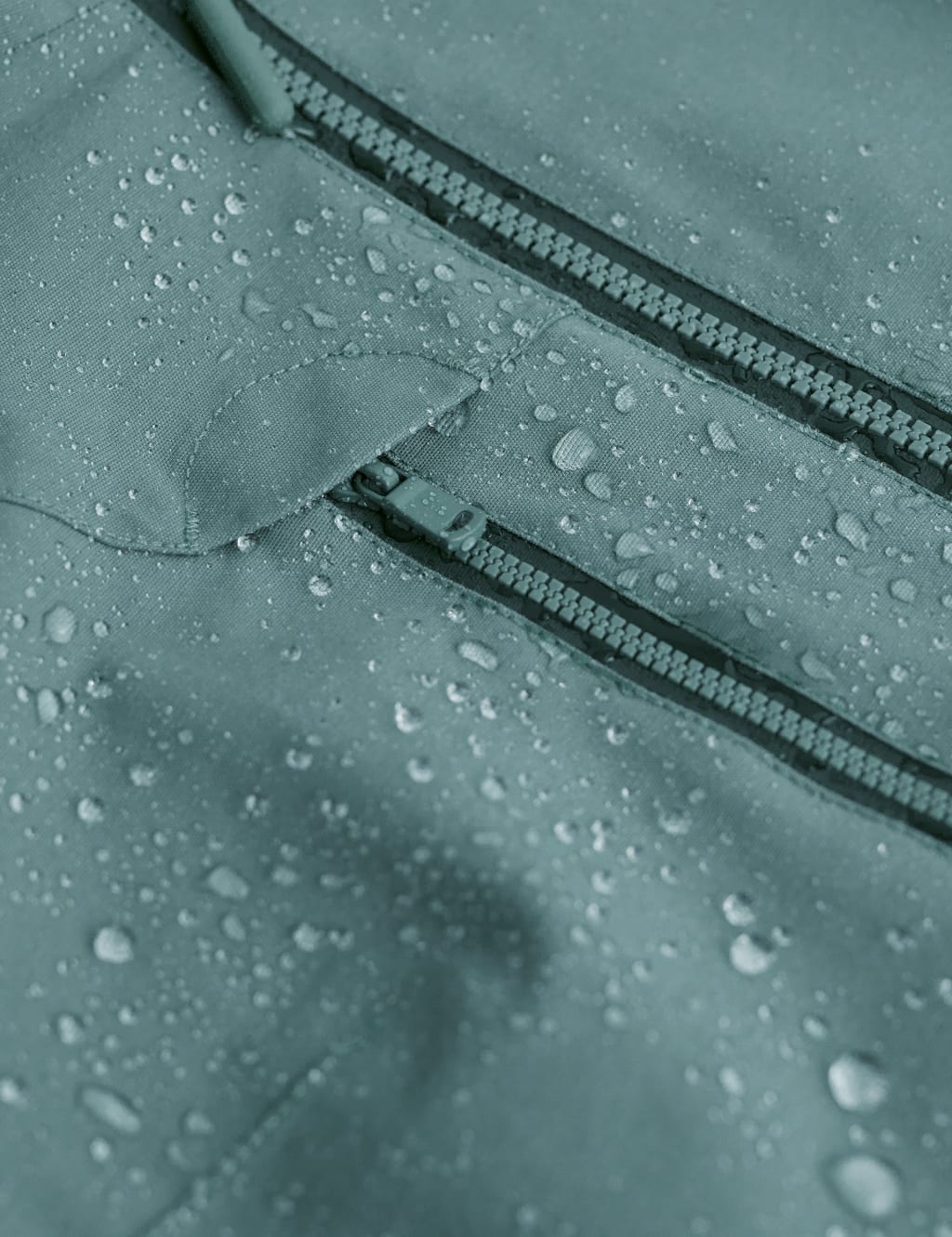 Cotton Rich Waterproof Hooded Parka Coat image 5