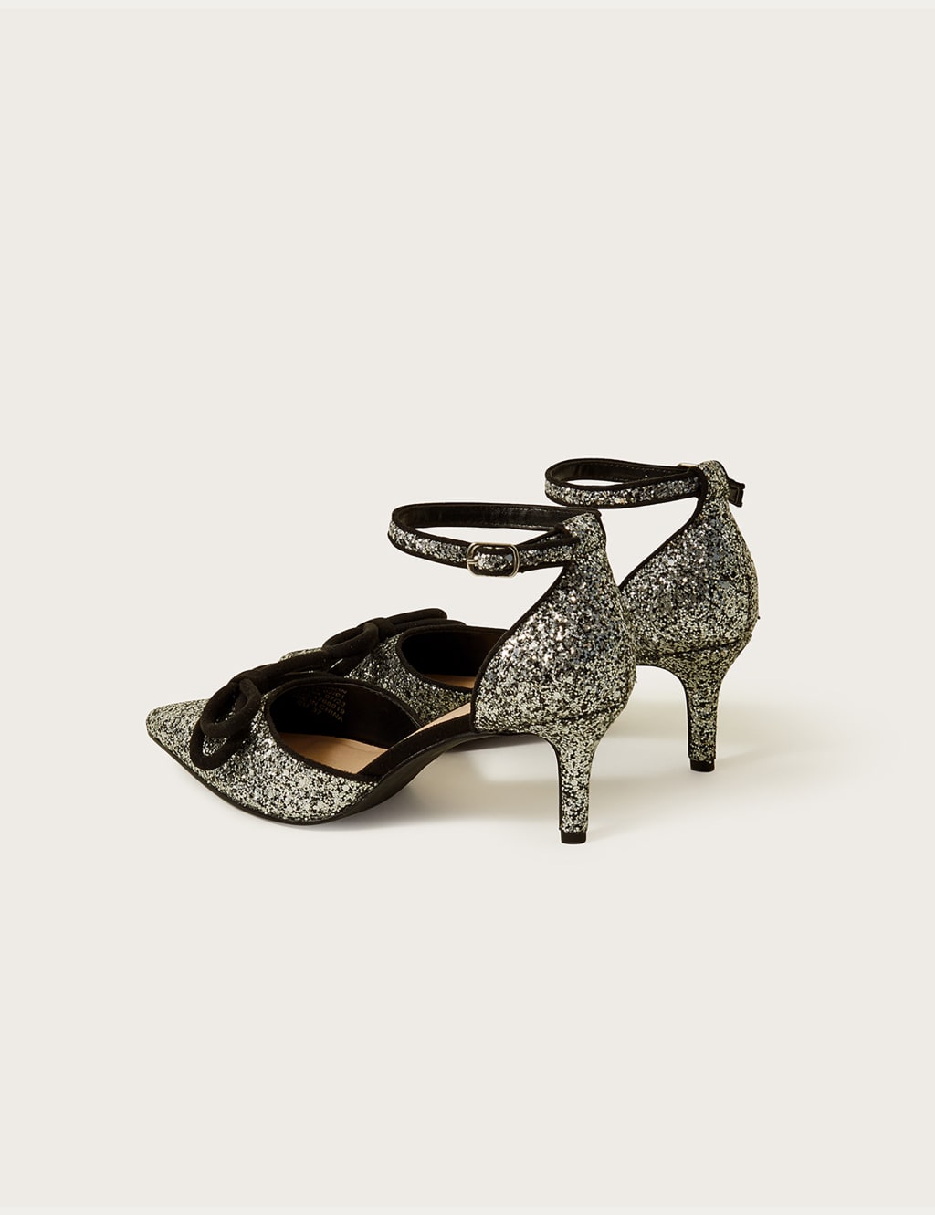 Sparkle Kitten Heel Court Shoes image 3