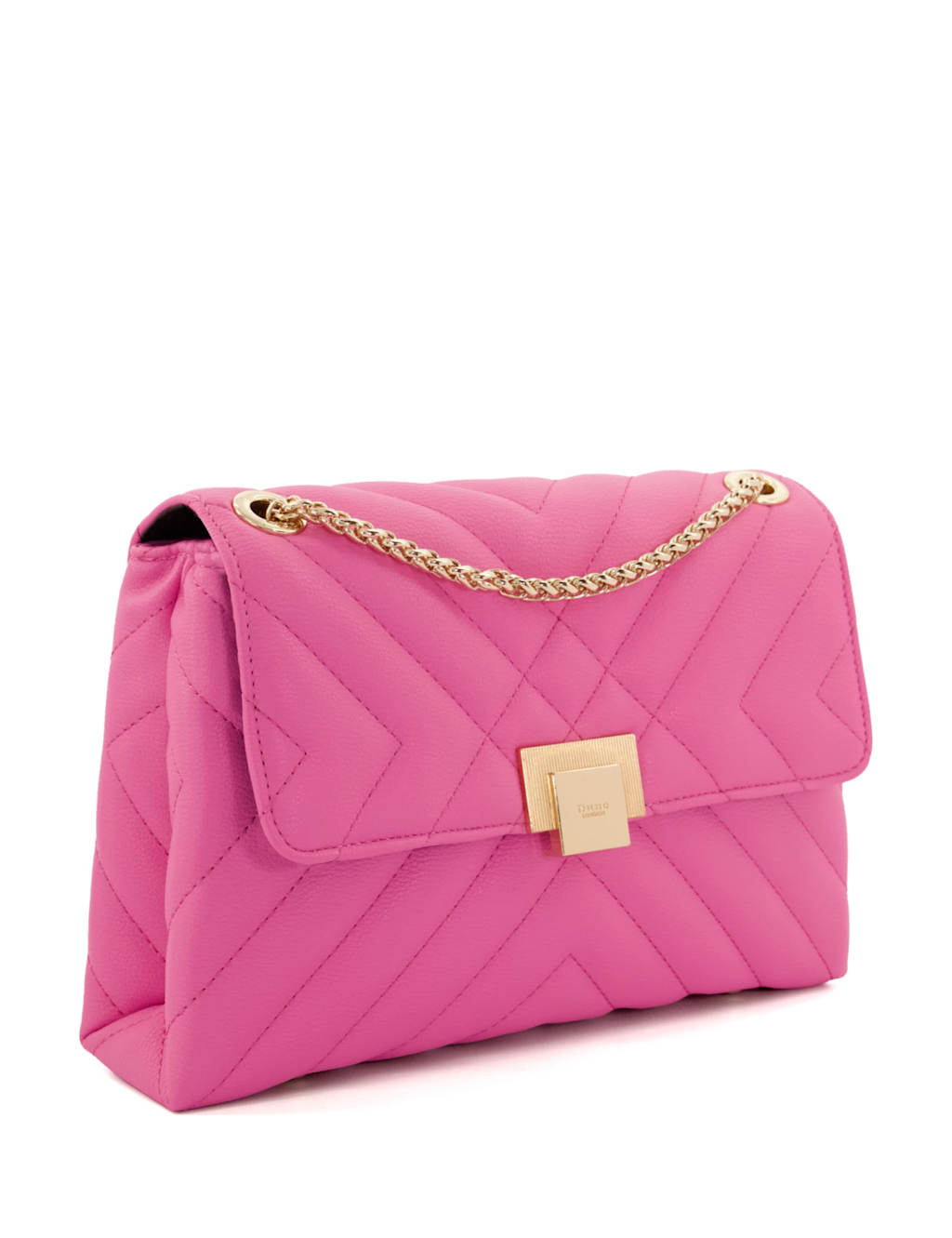 Quilted Chain Strap Shoulder Bag image 2