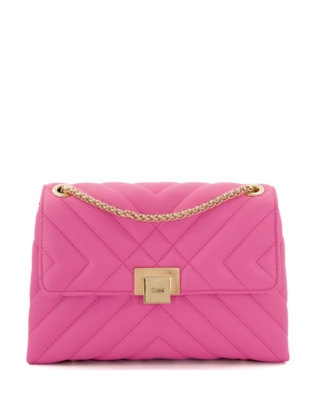 Quilted Chain Strap Shoulder Bag image 1