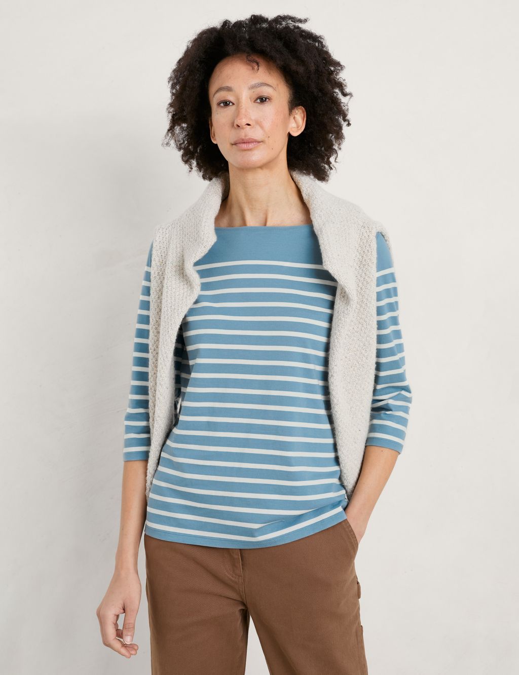Organic Cotton Striped T-Shirt image 3
