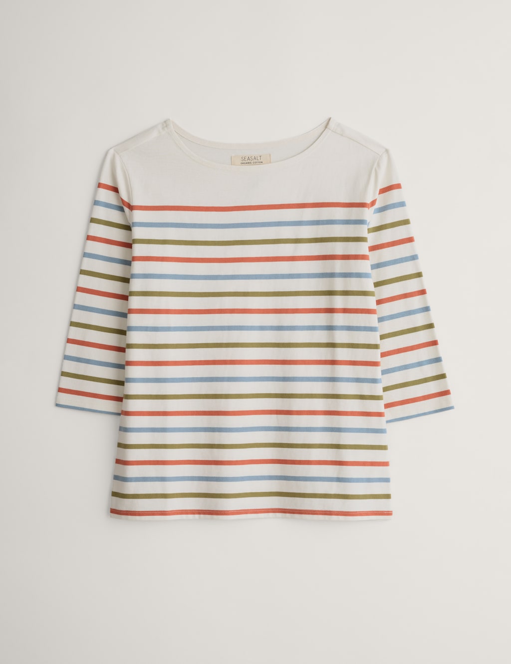 Organic Cotton Striped T-Shirt image 2