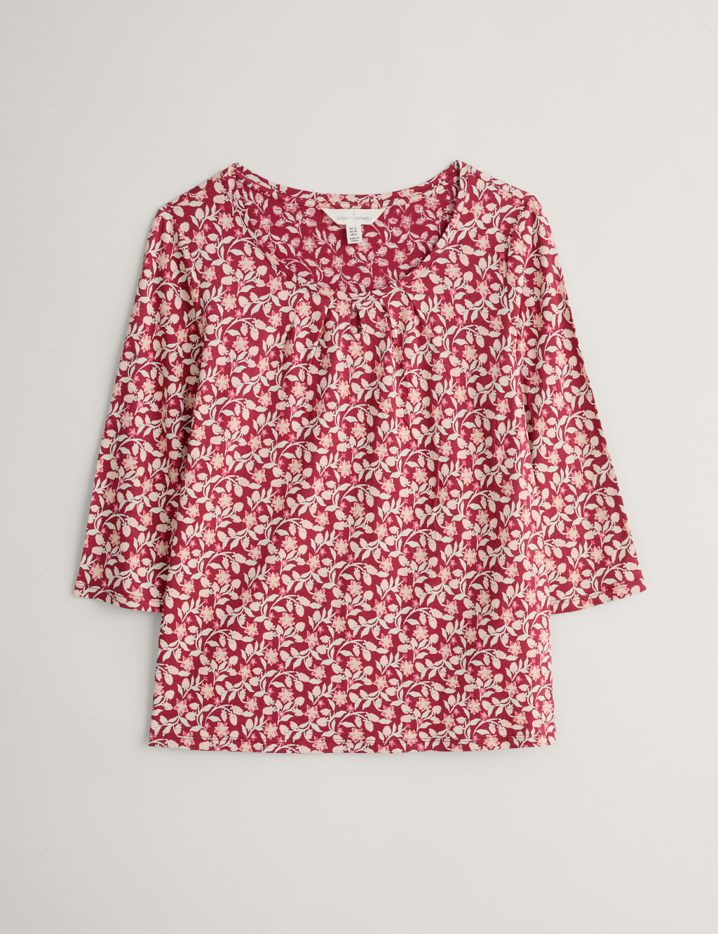 Cotton Blend Floral Top image 2