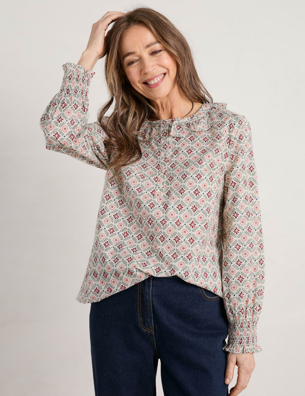 Organic Cotton Printed Top image 3