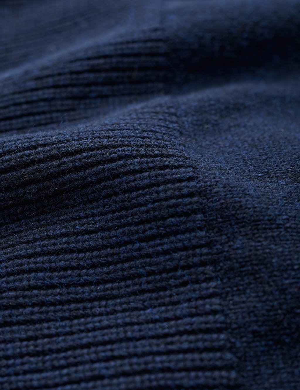 Merino Wool Rich Crew Neck Knitted Top image 5