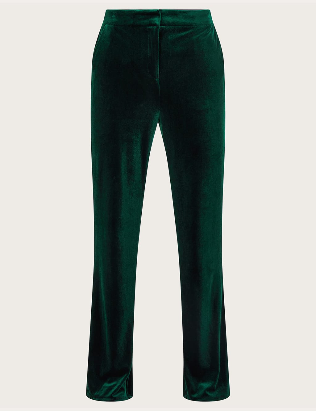 Velvet Straight Leg Trousers image 2