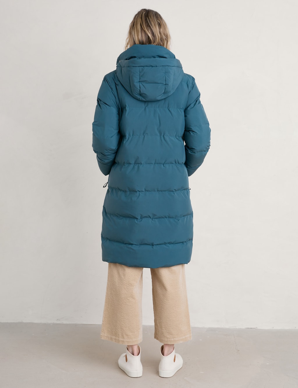 Waterproof Padded Longline Puffer Coat image 4