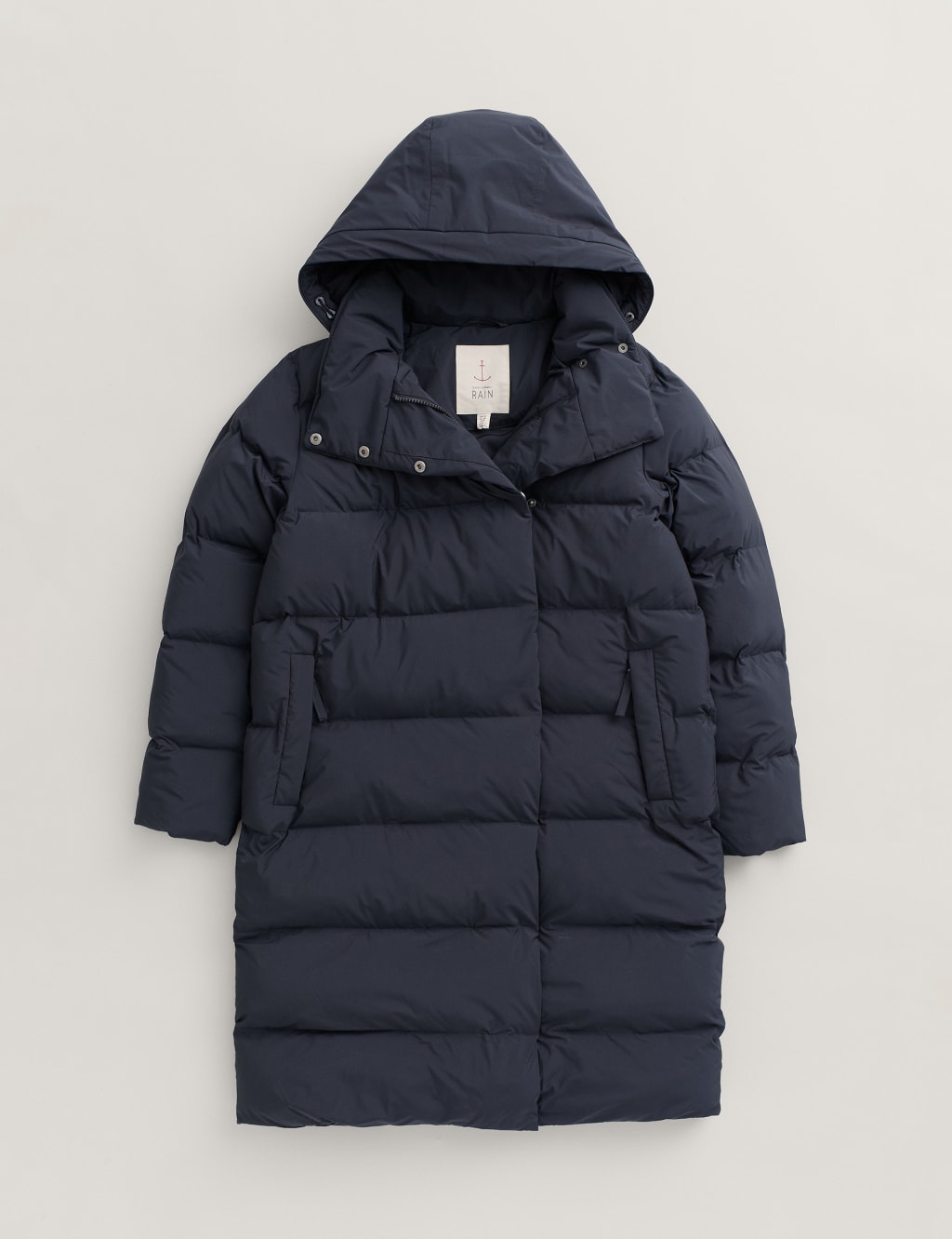 Waterproof Padded Longline Puffer Coat image 2