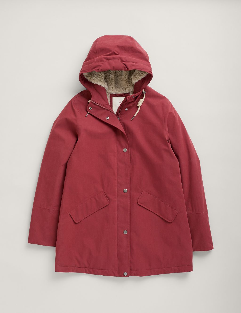 Cotton Rich Waterproof Hooded Raincoat image 2