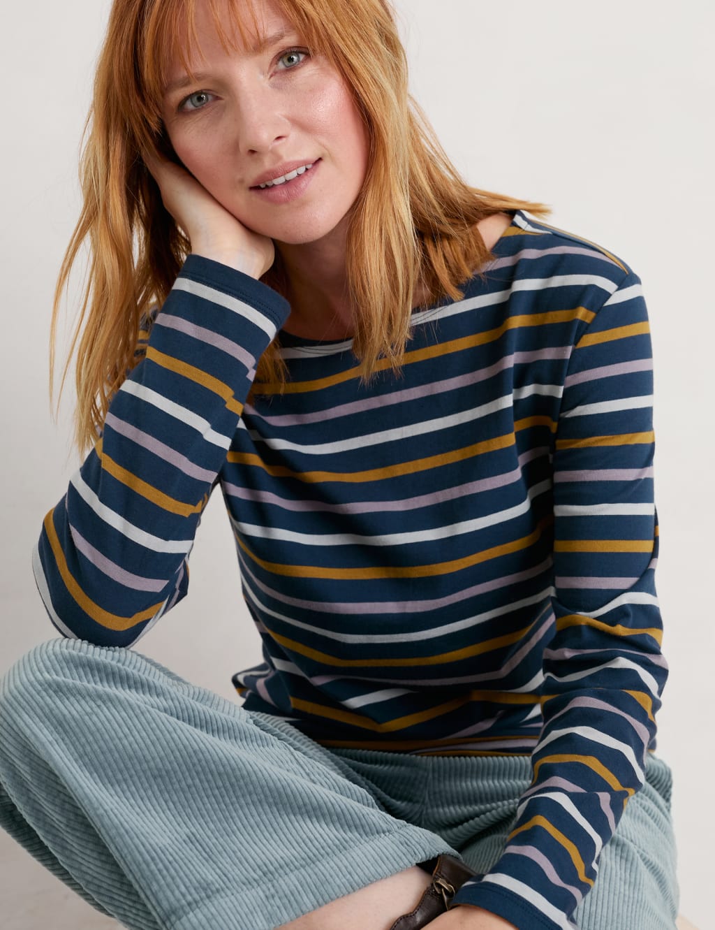 Organic Cotton Striped T-Shirt image 1