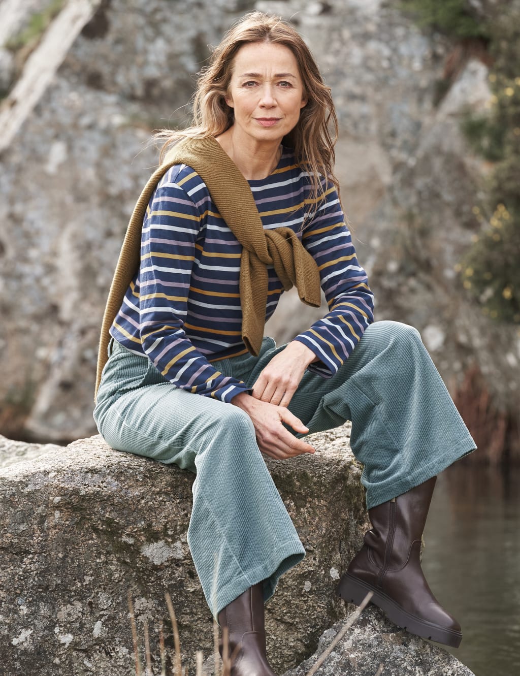 Organic Cotton Striped T-Shirt image 3