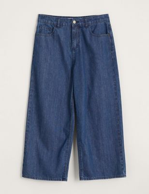 Cotton Rich Slim Fit Cropped Trousers, Seasalt Cornwall