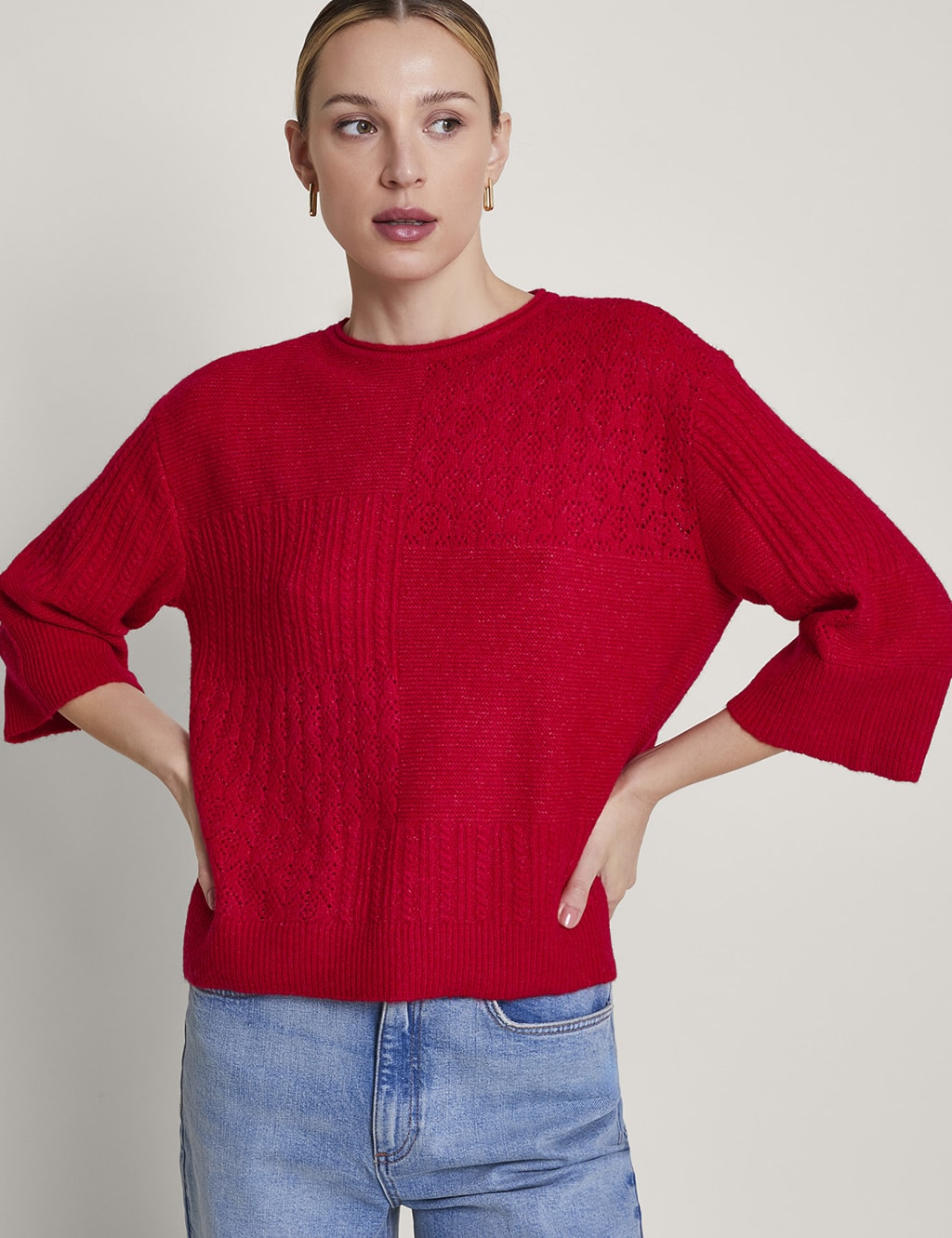 Ladies red sale jumpers uk