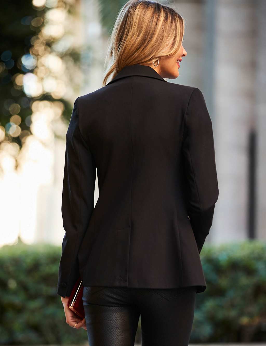 Double Breasted Tuxedo Blazer image 4