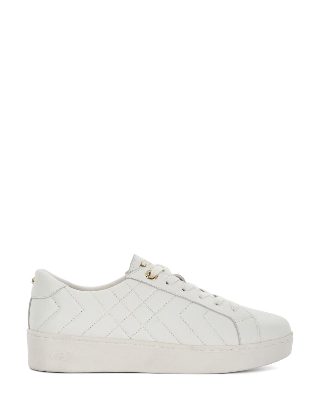 Leather Quilted Trainers