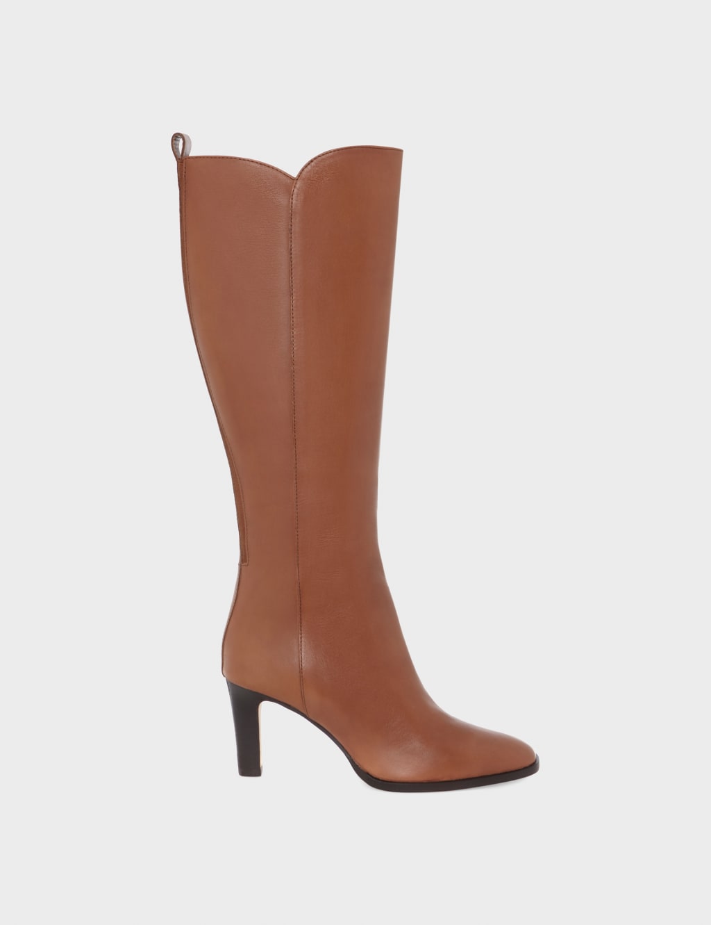 Leather Stiletto Heel Knee High Boots image 1