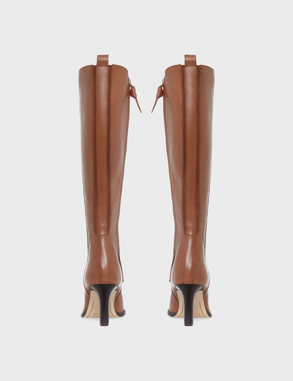 Leather Stiletto Heel Knee High Boots image 3