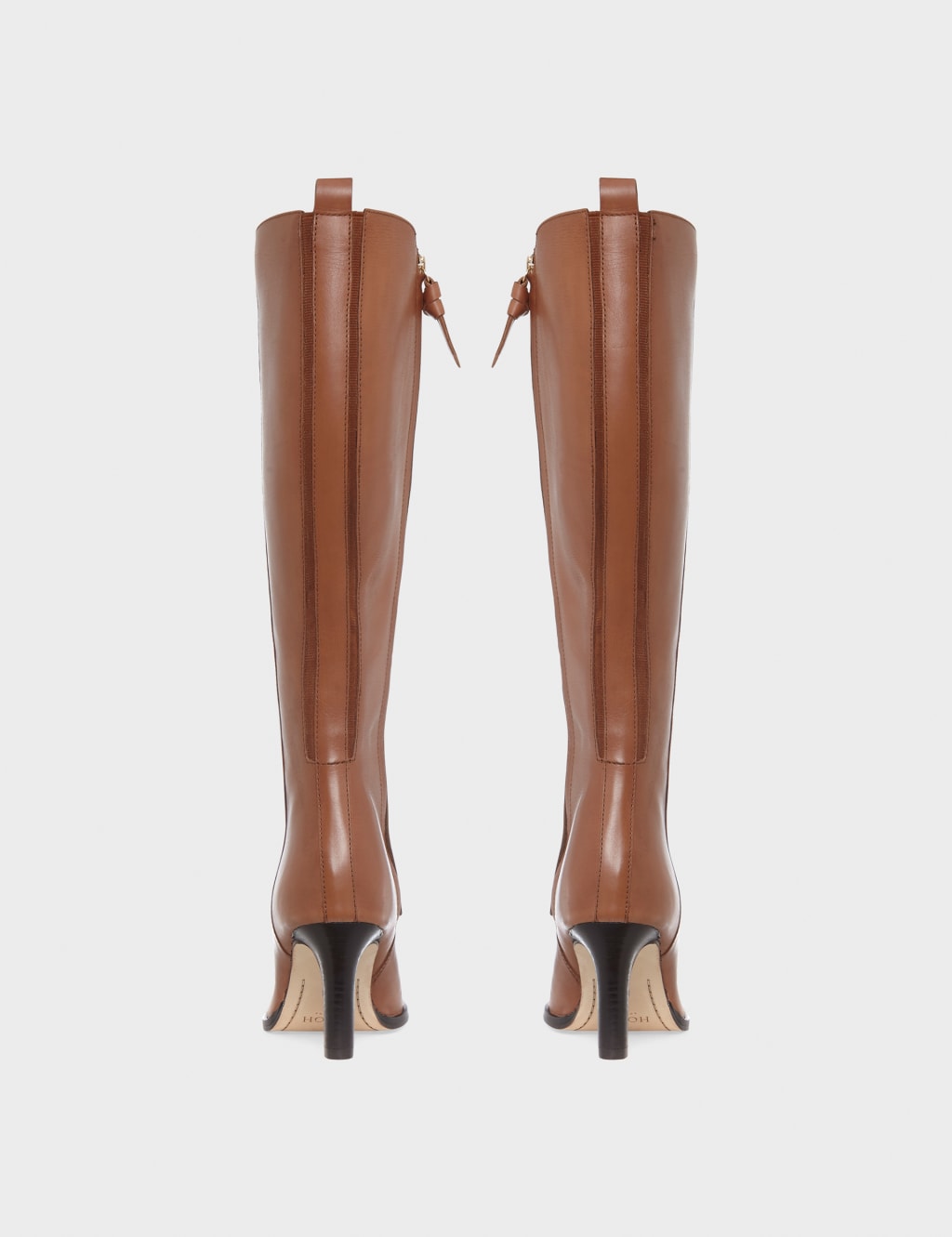 Leather Stiletto Heel Knee High Boots image 3