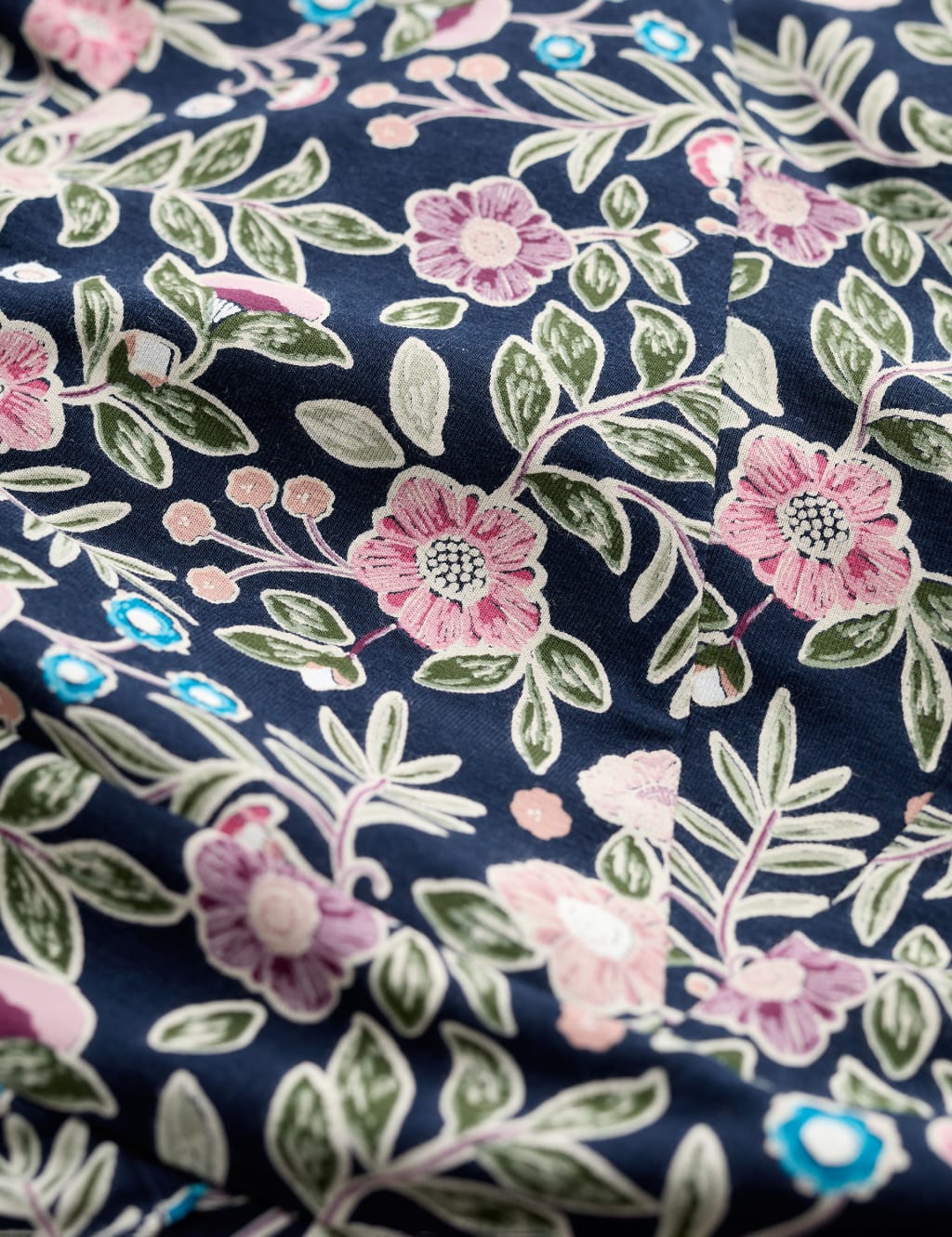 Floral V-Neck Midi Waisted Dress image 5
