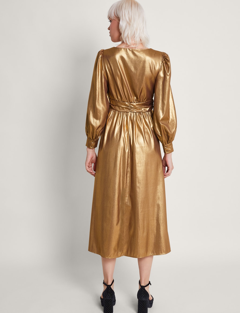 Gold monsoon dress online