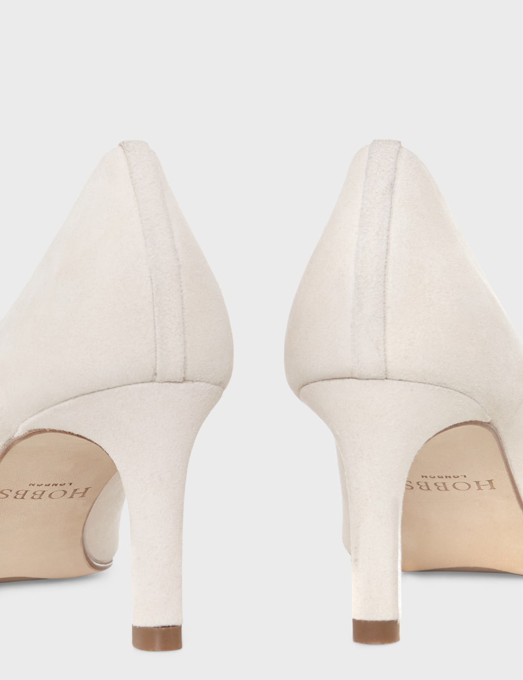 Suede Kitten Heel Court Shoes image 4
