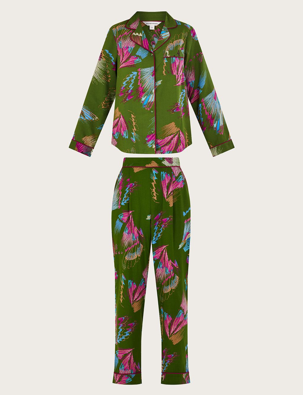 Printed Revere Pyjama Set image 2