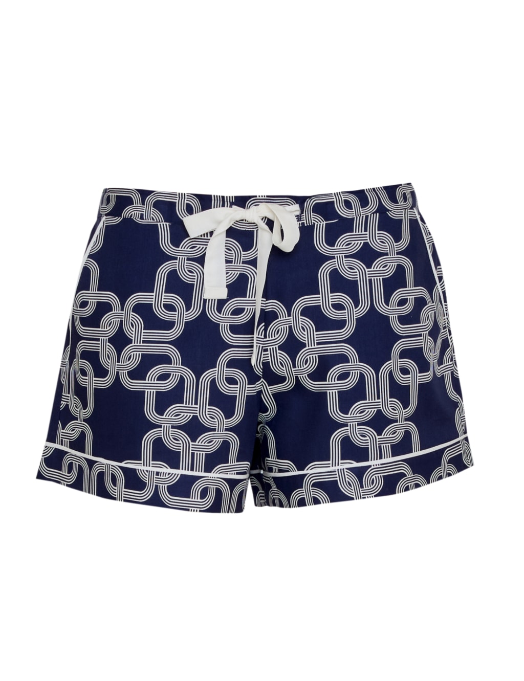Cotton Modal Chain Print Pyjama Shorts image 2
