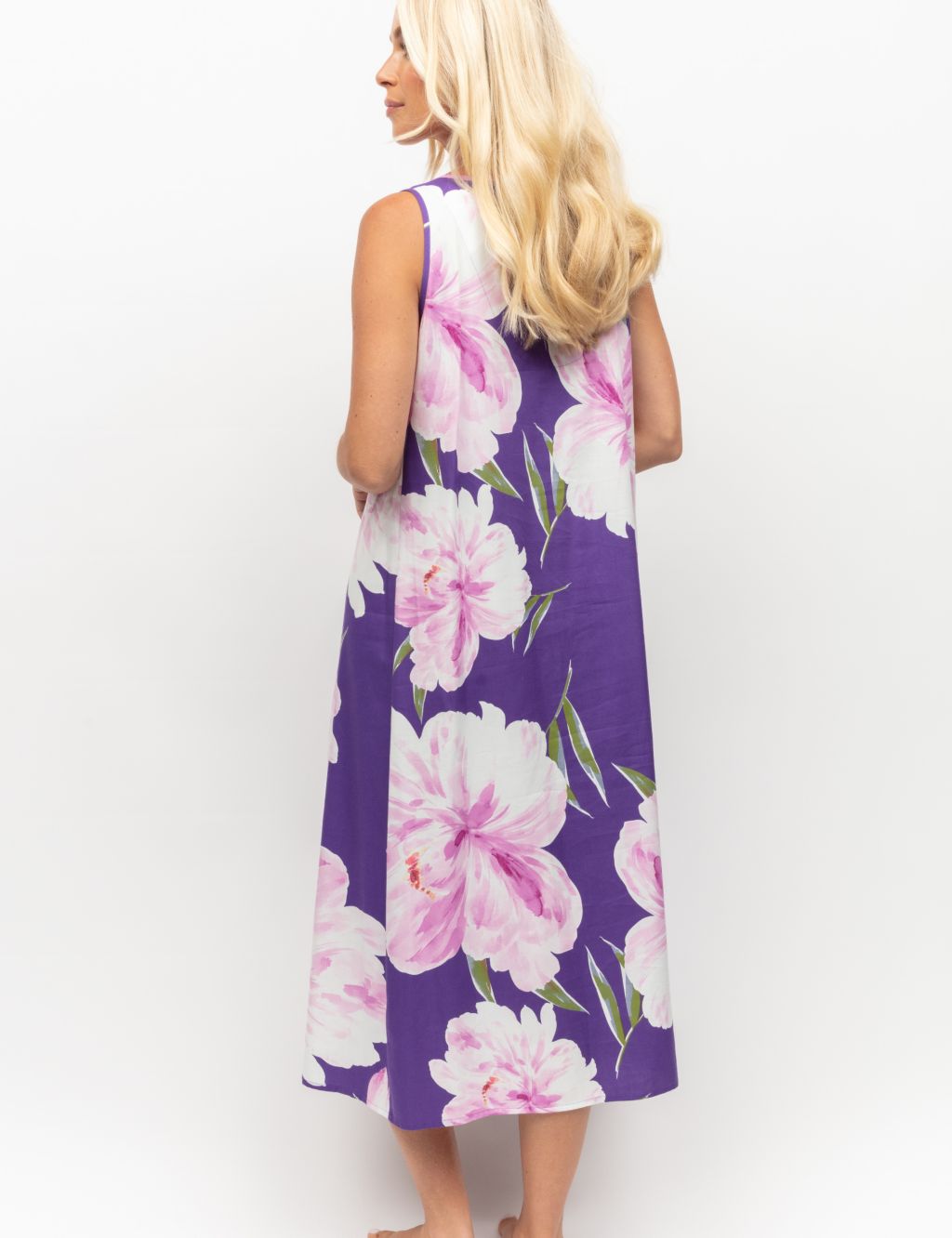 Cotton Modal Floral Nightdress image 4