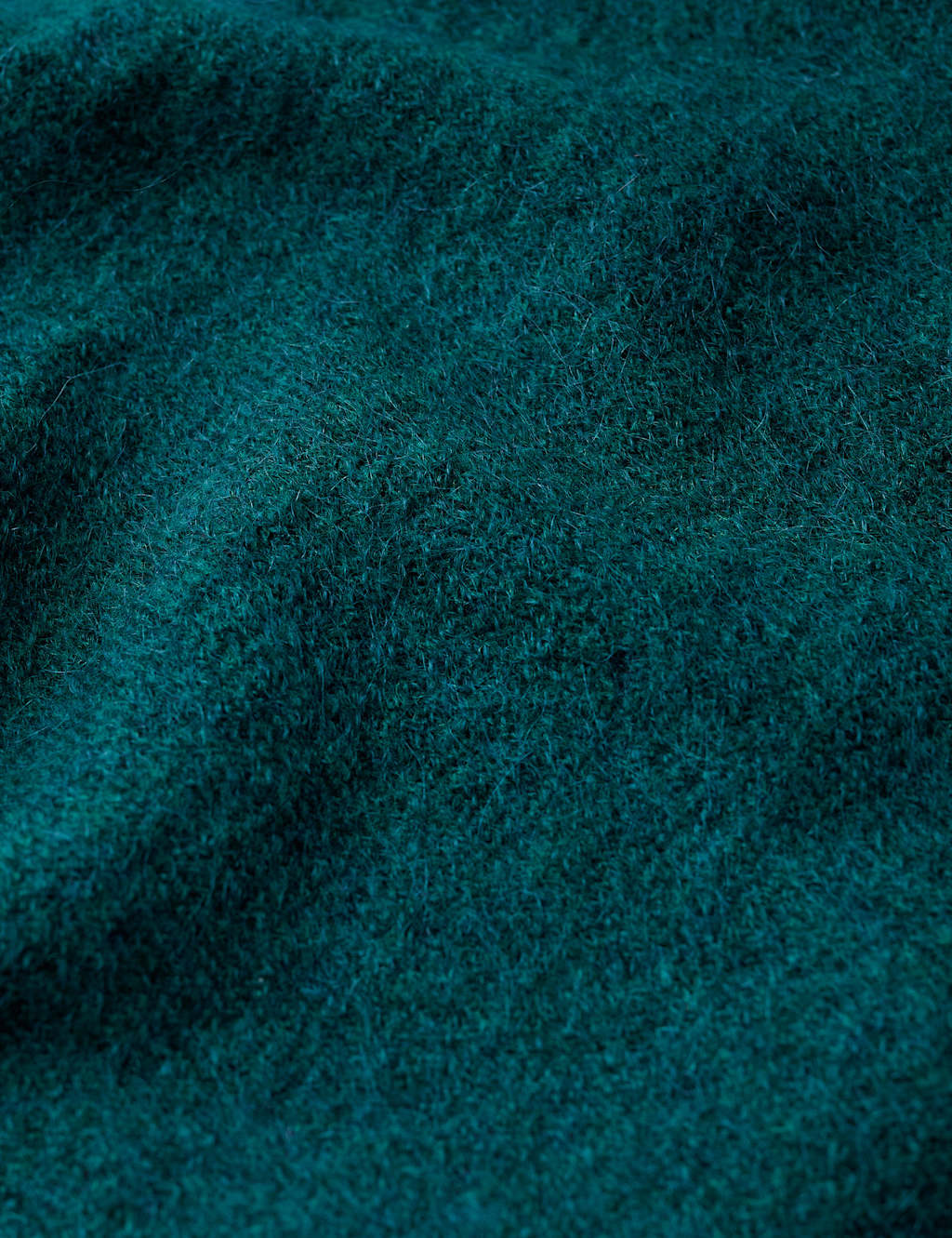 Mohair Blend Textured V-Neck Knitted Vest image 5