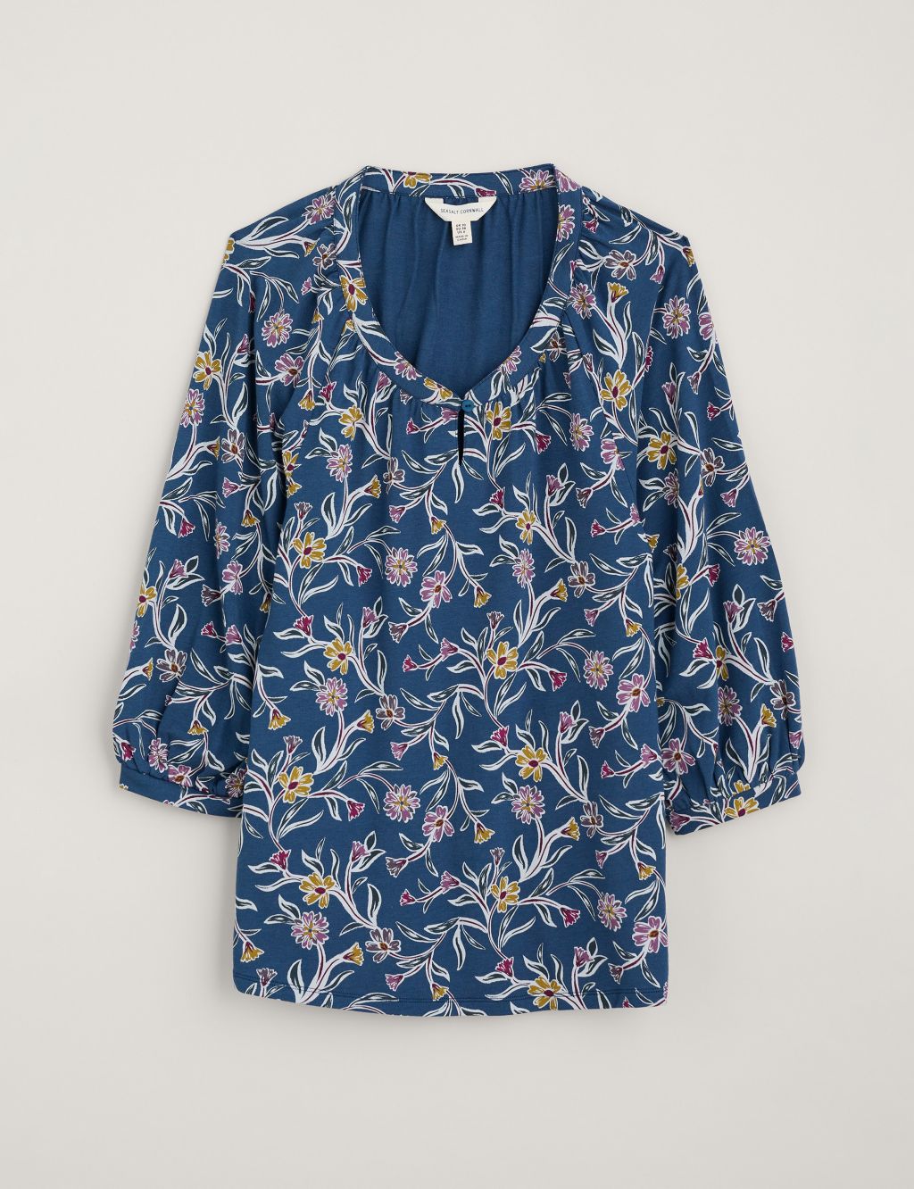 Floral Top With Cotton image 2