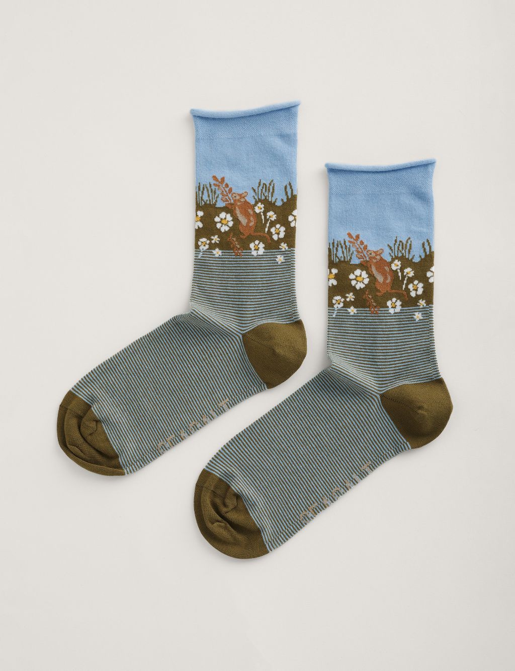Mouse Ankle High Socks image 1
